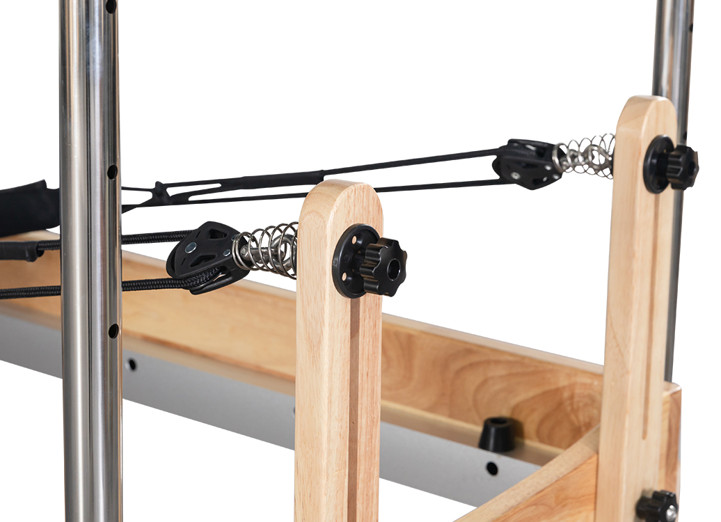 MC-PX001C Oak wooden pilates trapeze table