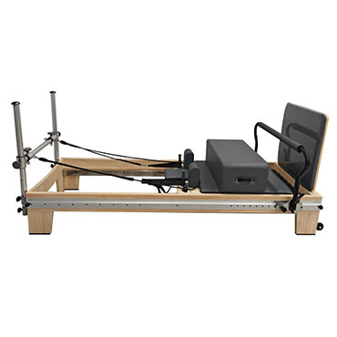 MC-PF008 Premium Foldable Pilates Reformer Top Full track Maple Wooden Pilates Reformer