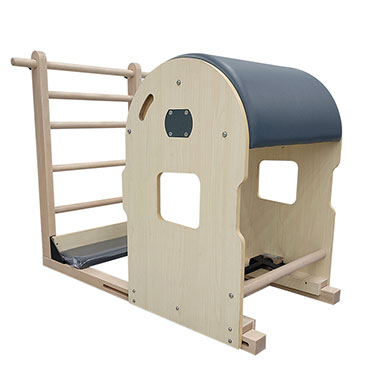 MC-PF032 Luxury feet maple wooden pilates ladder barrel