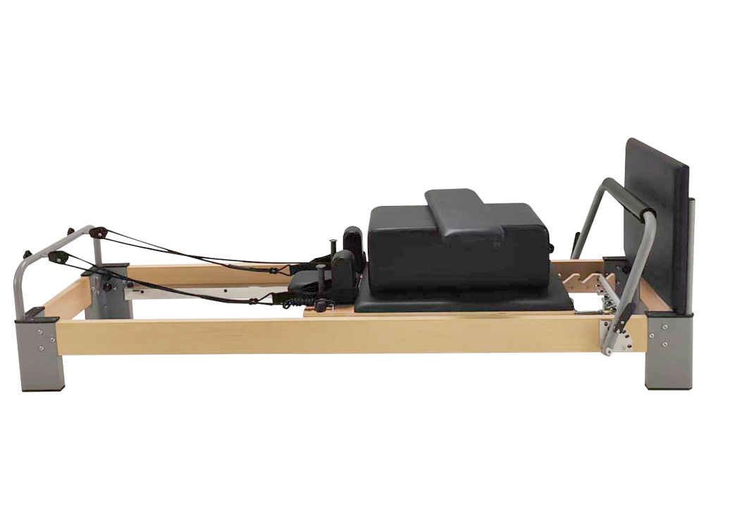 MC-PJ001 Basic Customized LOGO And Leather Beech Wooden Pilates Reformer Core Bed