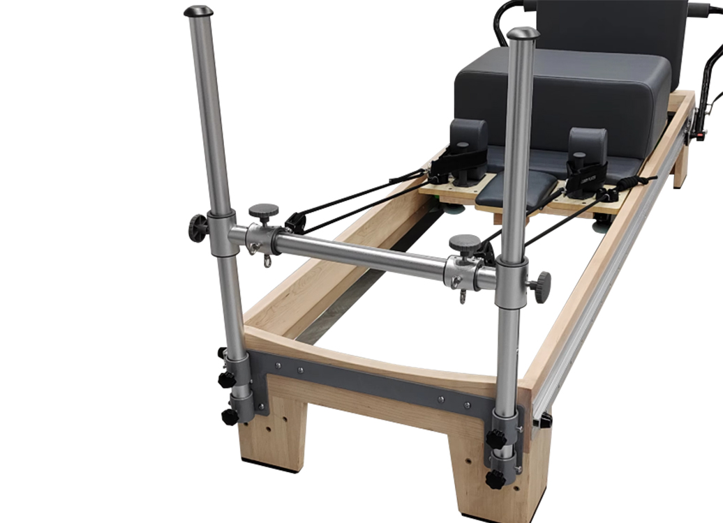 MC-PF008 Premium Foldable Pilates Reformer Top Full track Maple Wooden Pilates Reformer