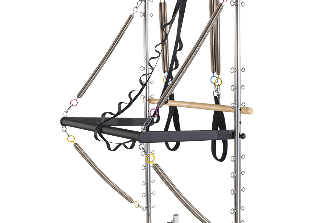 MC-PL1008B Cheap Price Gym Fitness Equipment Old Aluminum Alloy Pilates Reformer With Half Tower