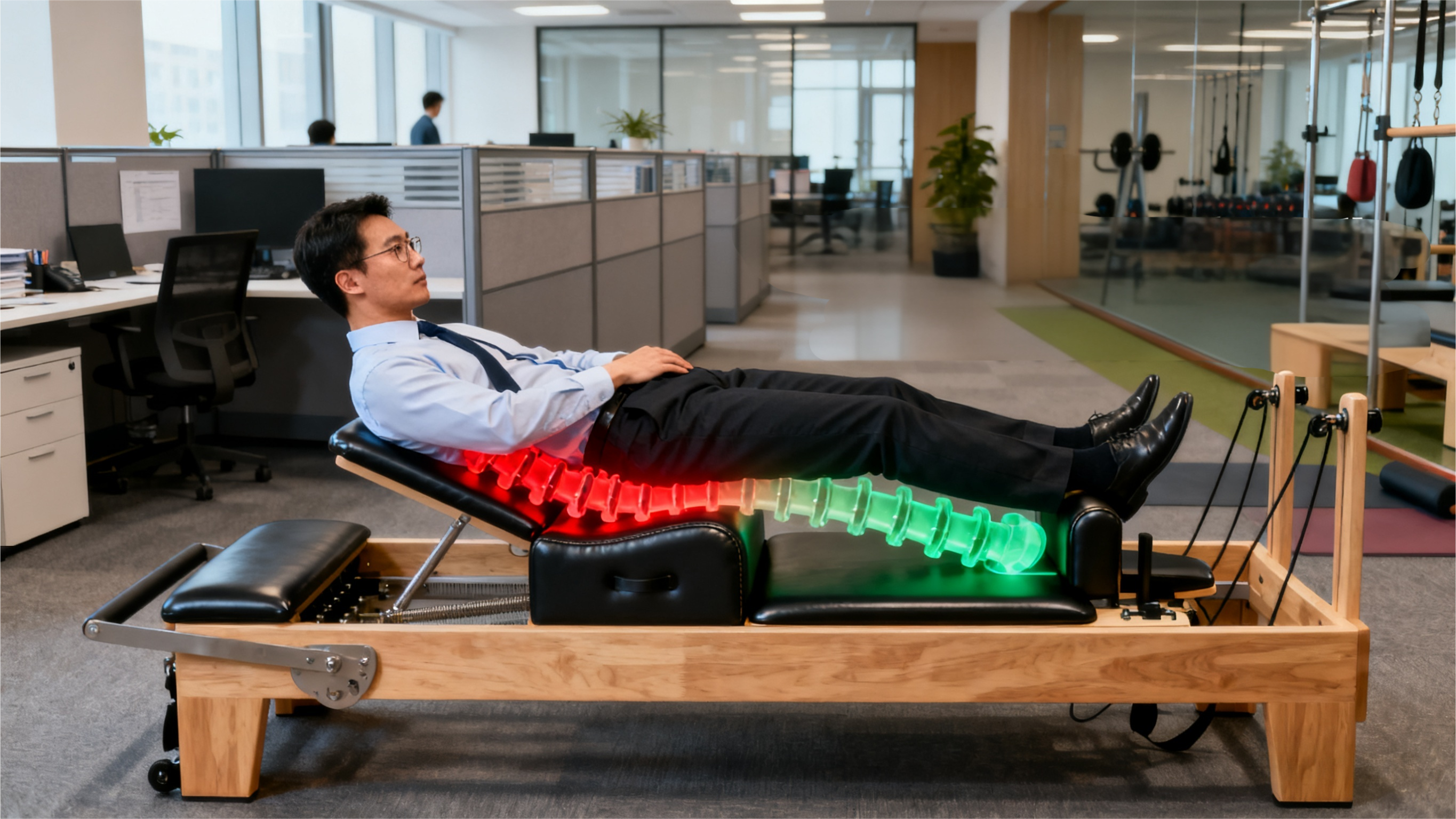 Pilates Equipment and Health for Sedentary Office Workers