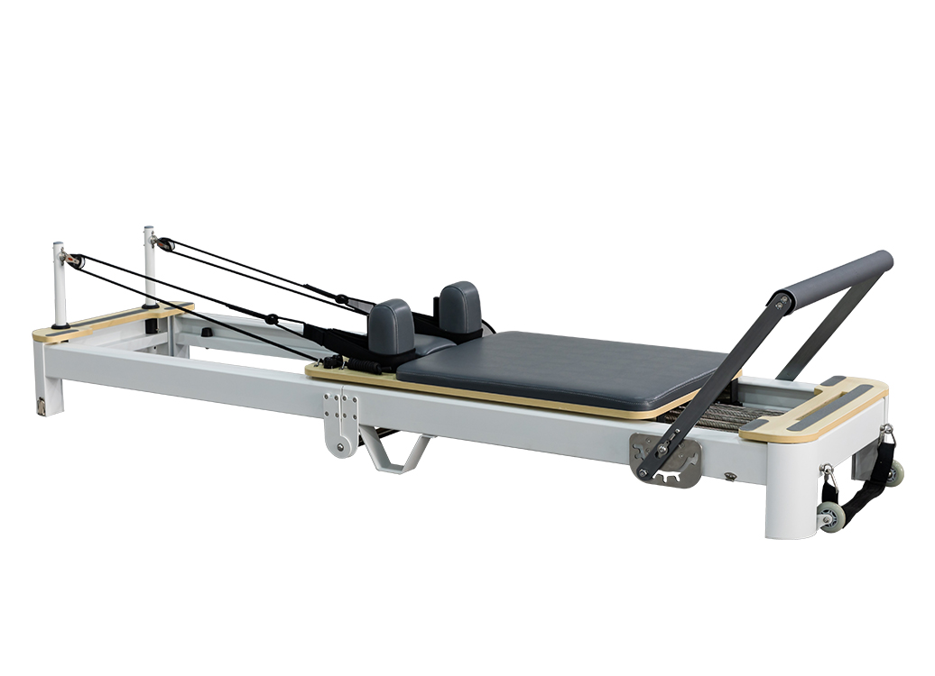 MC-PL1009 Aluminum Alloy Folding Pilates Reformer Lifting Folding Pilates Equipment Fitness Adjustable Equipment Height