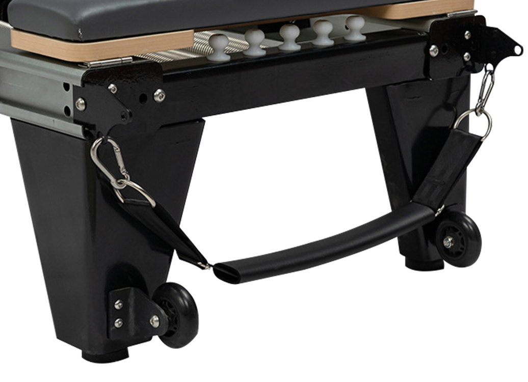 MC-PL1007B Durable Yoga Fitness Equipment Elite Aluminum Alloy Pilates Reformer With Half Tower