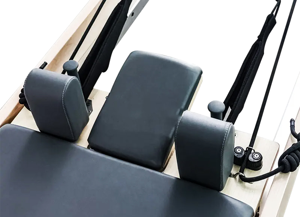 MC-PF013 Maple wooden aluminum risers pilates reformer