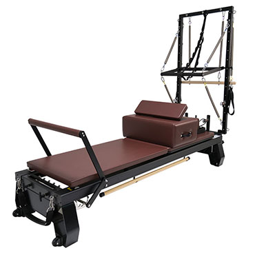 MC-PL1017B High Quality Cadillac Core Bed Pilates Equipment MLQ Aluminum Alloy Pilates Reformer With Half  Tower Durable