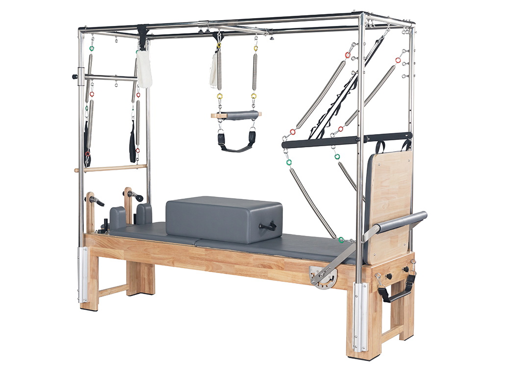 MC-PX001C Oak wooden pilates trapeze table