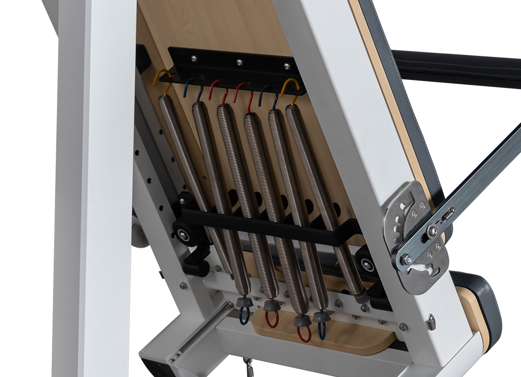 MC-PL1009 Aluminum Alloy Folding Pilates Reformer Lifting Folding Pilates Equipment Fitness Adjustable Equipment Height