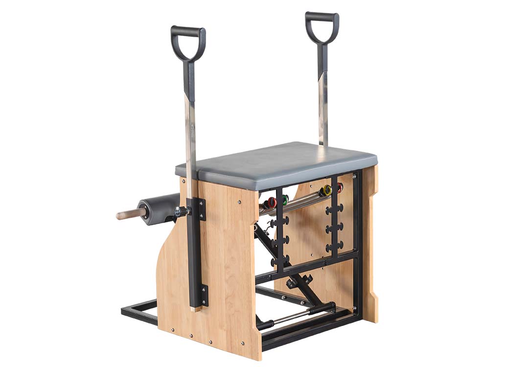 MC-PX005 Oak Wood Combo iron Chair Home Studio Exercise Pilates Chair