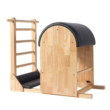 MC-PX006 Oak wooden pilates ladder barrel