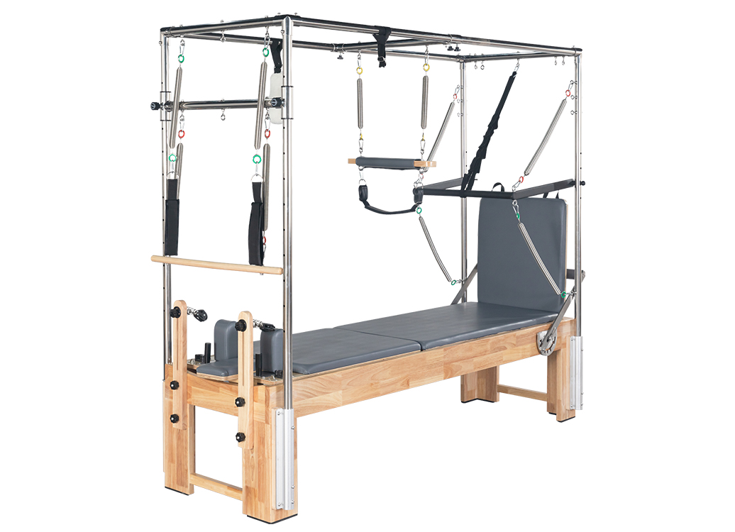 MC-PX001C Oak wooden pilates trapeze table