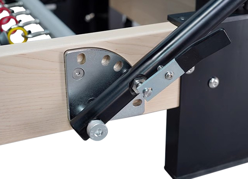 MC-PJ001 Basic Customized LOGO And Leather Beech Wooden Pilates Reformer Core Bed