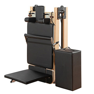 MC-PF005 Home Use folding Pilates reformer Maple Wooden Folding Pilates Reformer With Telescopic Legs
