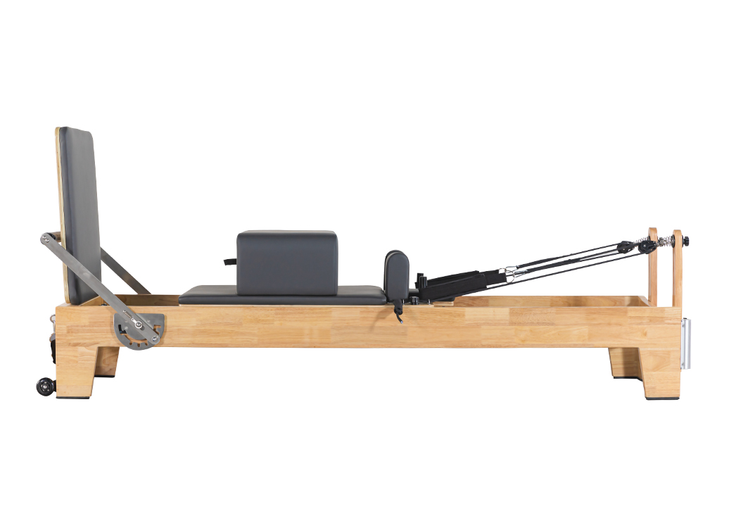 MC-PX001 Professional and hot sale Wood Equipment Oak Wooden Pilates Reformer for home and gym training