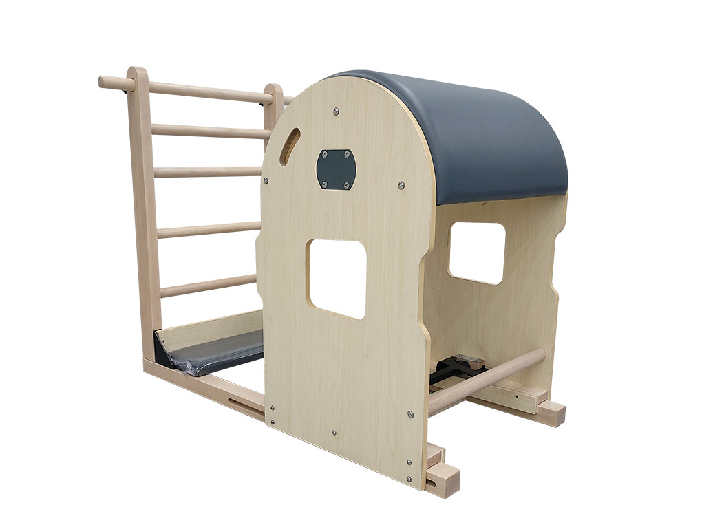 MC-PF032 Luxury feet maple wooden pilates ladder barrel