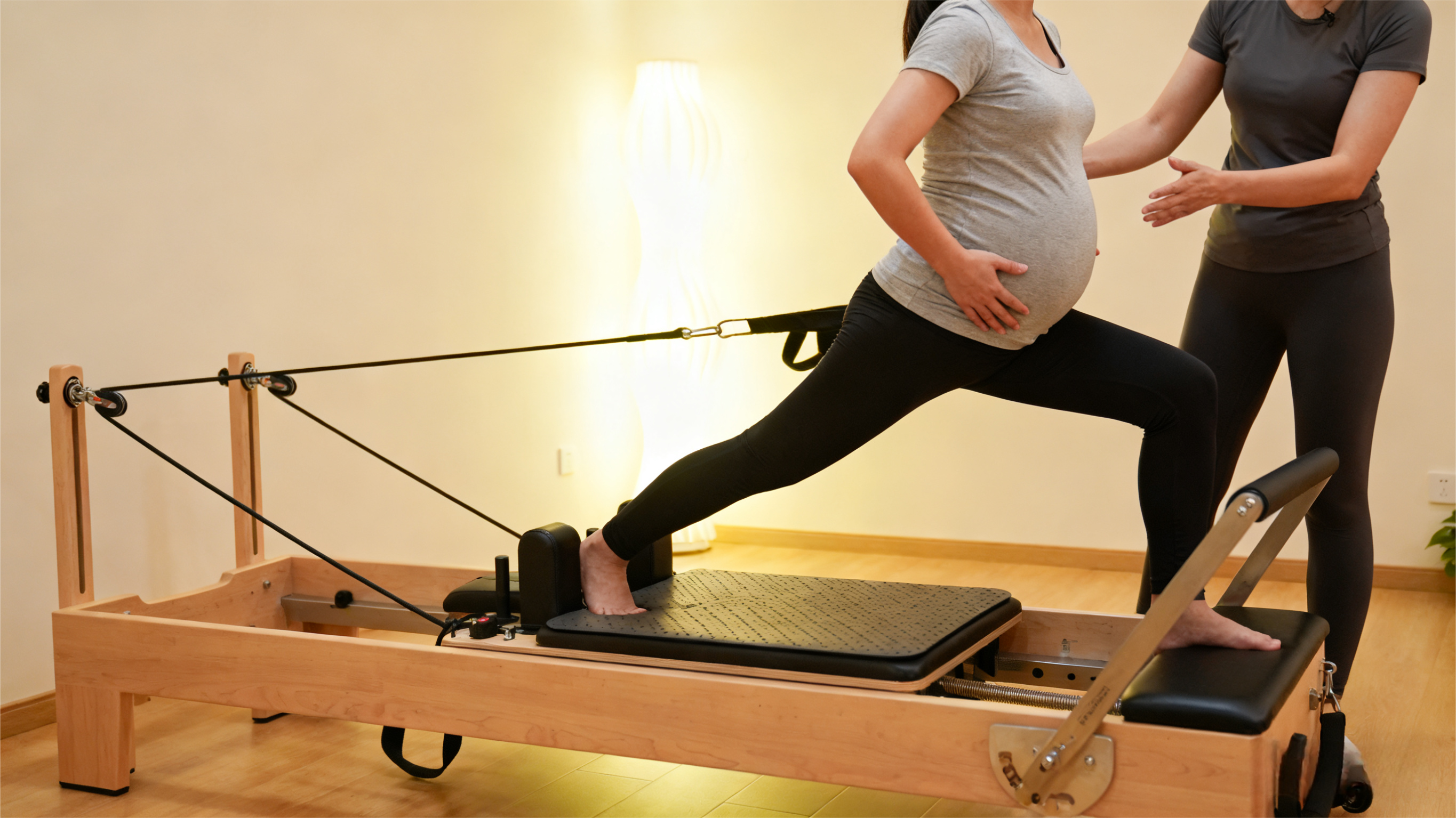 Pilates Equipment Supporting Prenatal Health and Posture Management