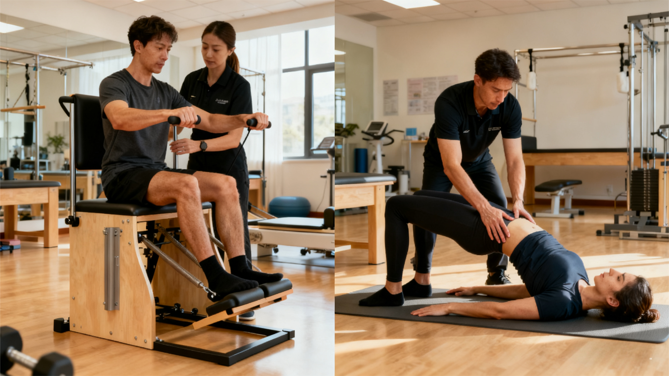 The Difference Between Pilates Equipment and Mat Training