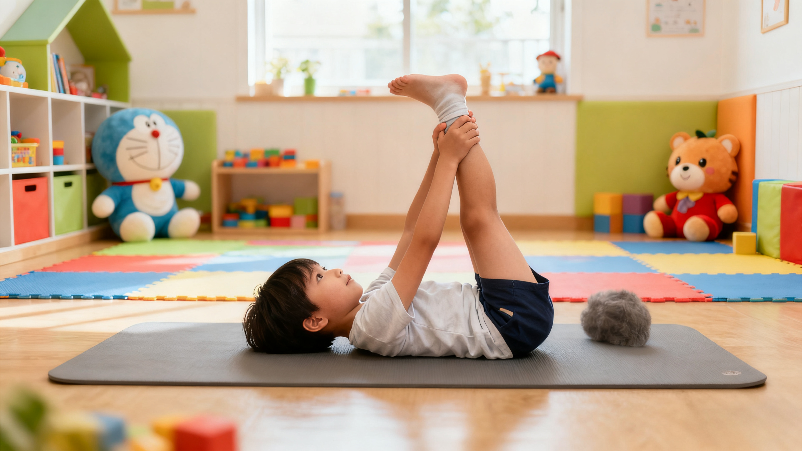 Pilates Children's Height Promotion Training: Stretch Spinal Muscles, Support Bone Development