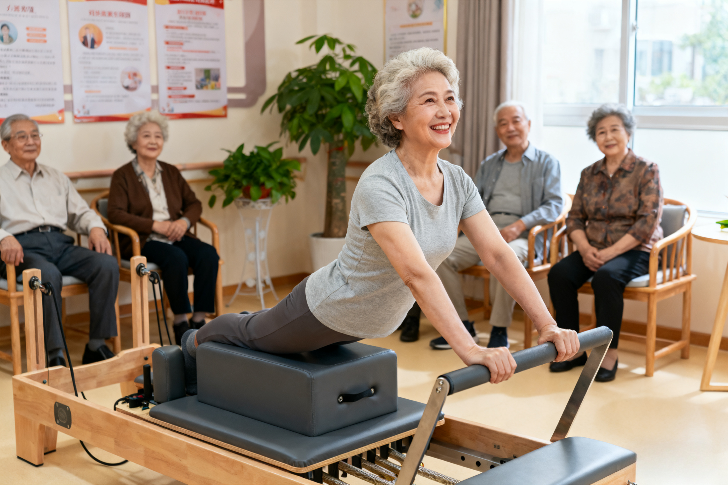 The Value of Pilates Equipment in Elderly Rehabilitation