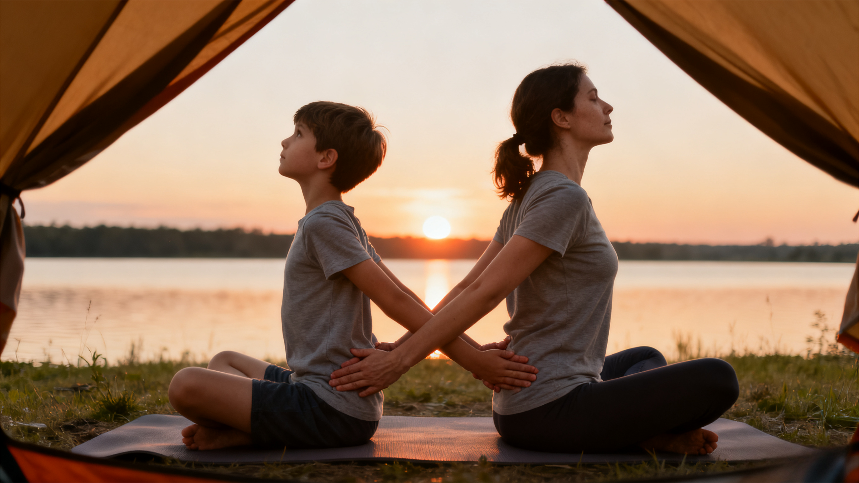 Pilates and Outdoor Parent-Child Camping Training: Integrate into Nature, Fun Interaction
